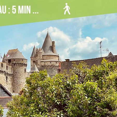 Joli Studio A Deux Pas Du Chateau Et Du Centre Vitré Zewnętrze zdjęcie
